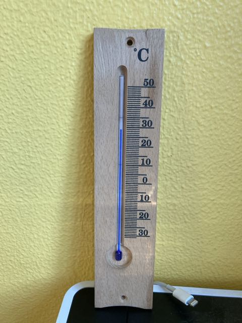Temperatur Klassenraum 01.07.2025, 7.20 Uhr